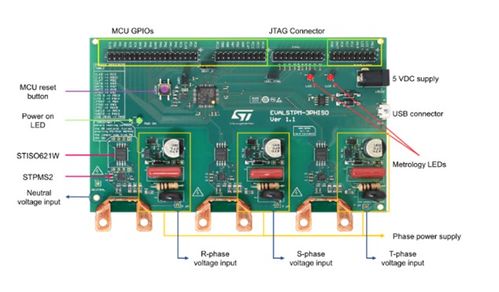 大聯(lián)大友尚集團推出基于st產(chǎn)品的三相并聯(lián)電表方案
